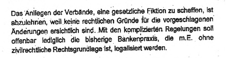 Ausriss: Warnung des NRW-Finanzministeriums vom 18.10.2005