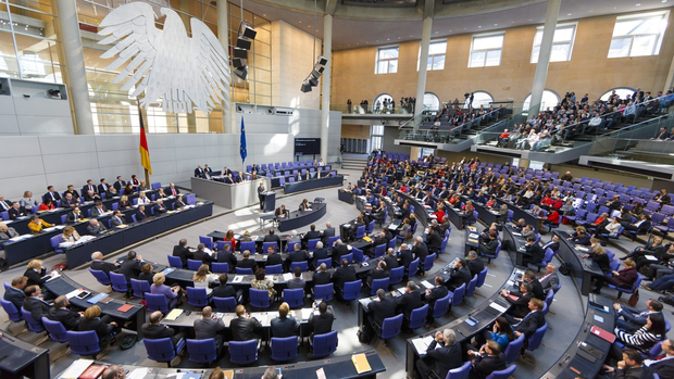Foto Plenardebatte im Bundestag 