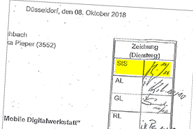 Interne Vorlage des NRW-Schulministeriums (Auszug) Interne Vorlage des NRW-Schulministeriums (Auszug)