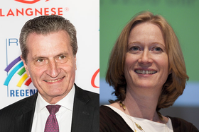 Günther Oettinger / Kerstin Andreae Günther Oettinger / Kerstin Andreae