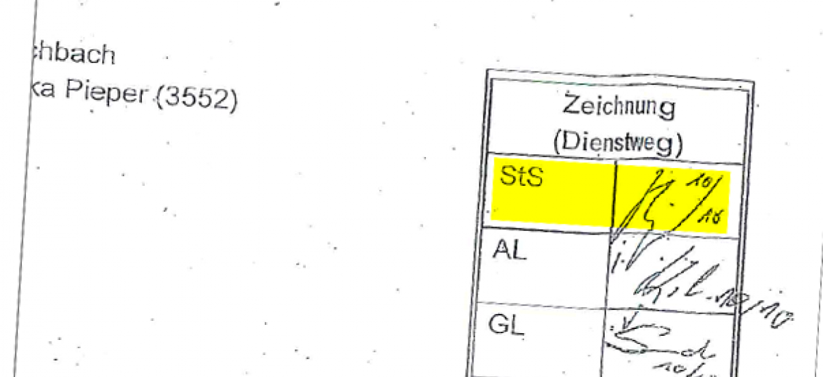 Interne Vorlage des Schulministeriums NRW zur mobilen Digitalwerkstatt