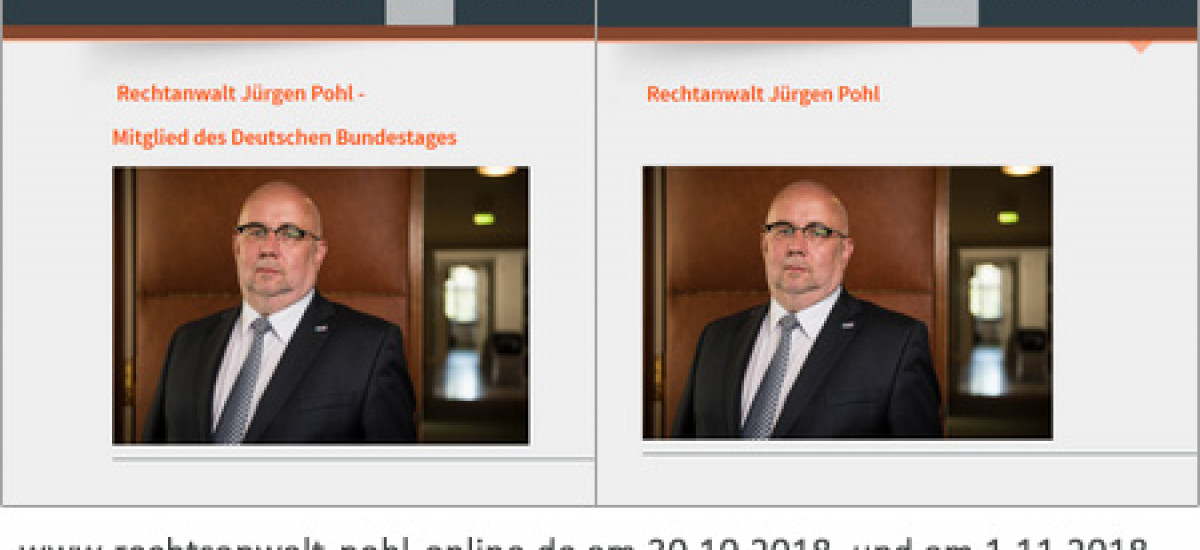 https://rechtsanwalt-pohl-online.de/Team am 30.10.2018 und am 1.11.2018