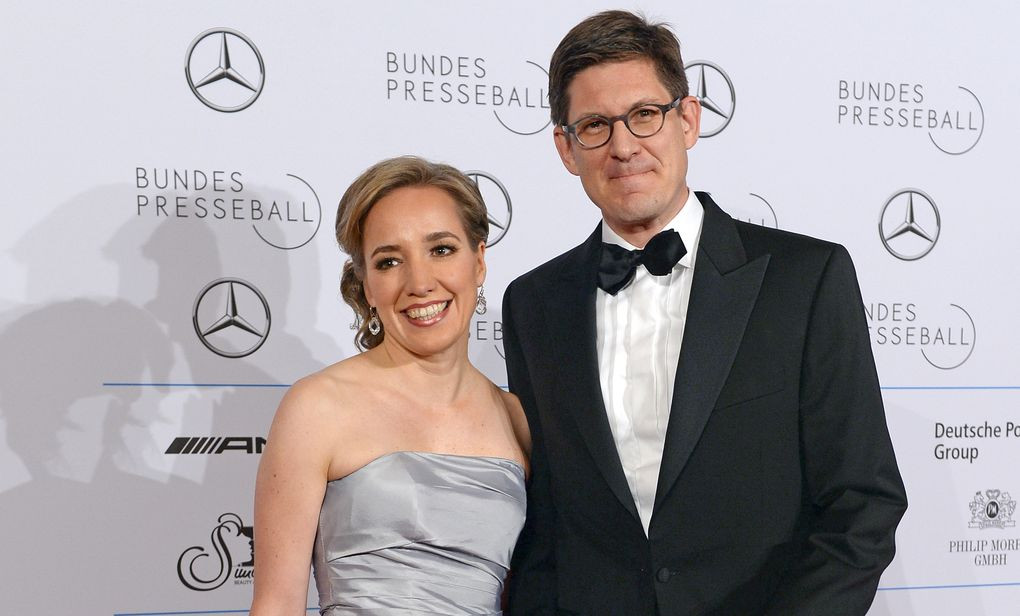 Ole Schröder (mit Ehefrau Kristina Schröder)