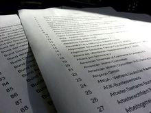 Foto der Lobbyliste