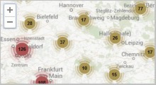 Ausschnitt aus Karte