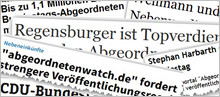 Schlagzeilen zu unseren Recherchen