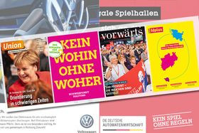 Anzeigen in Parteizeitungen (Symbolbild) Anzeigen in Parteizeitungen (Symbolbild)