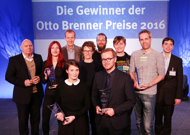 Foto Preisträger Otto Brenner Preis 2016