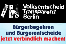 Logos der Volksentscheide in Berlin und Hamburg