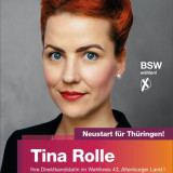 Tina Rolle Tina Rolle für das BSW in den Landtag