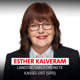 Esther Kalveram Esther Kalveram , Landtagsabgeordnete Kassel - Ost