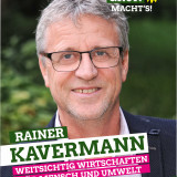 Rainer Kavermann Wahlplakat