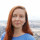 Kathrin Henneberger Portrait Kathrin Henneberger vor dem Tagebau Garzweiler