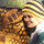 C. Haurova vor Bienen Klotzbeute