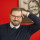 Jens Fischwasser Jens Fischwasser vor rotem Hintergrund und Bild von Willy Brandt