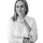 Frau mit weißer Bluse