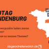 Previewbild für das Frageportal zum brandenburgischen Parlament 