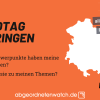 Previewbild für das Frageportal zum Thüringischen Parlament