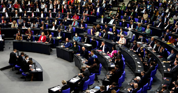 Plenarsitzung im Deutschen Bundestag