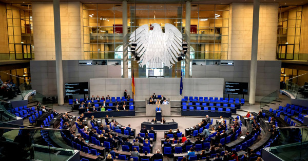 Sitzung des Deutschen Bundestags