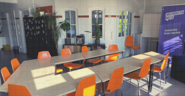 Meetingraum im Hamburger Büro