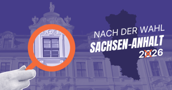 Symbolbild Lupe Sachsen-Anhalt
