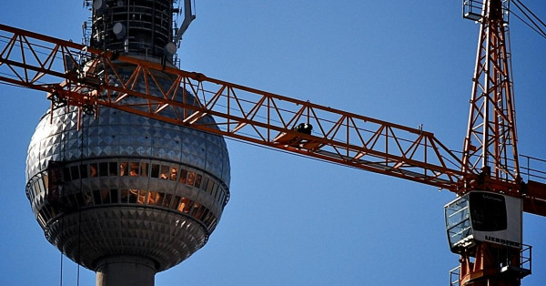 Baustelle in Berlin