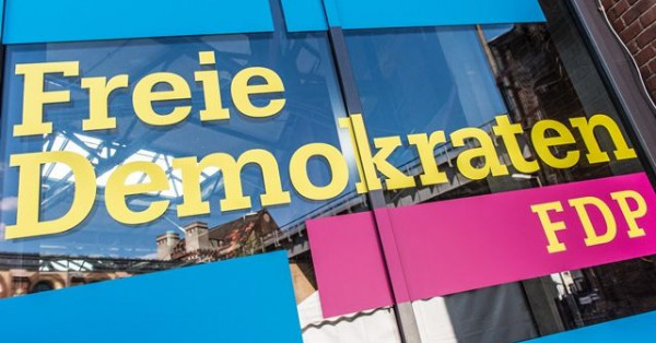 FDP Schriftzug