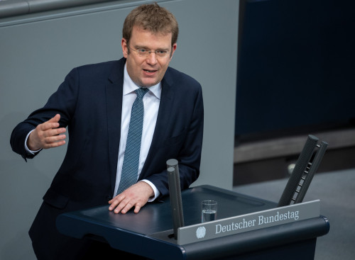 15.03.2019, Berlin: Reinhard Brandl (CSU), Abgeordneter, spricht im Bundestag. 