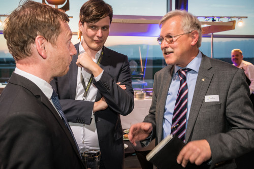 Intensiver Meinungsaustausch zugunsten der Region zwischen dem Ministerpräsidenten und dem Wahlkreiskandidaten der CDU Dr. Rudolf Lehle