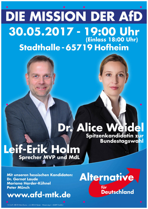 Weidel Alice, Holm Leif-Erik