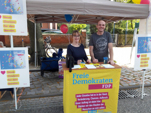 Stand auf der Schlendermeile Panketal