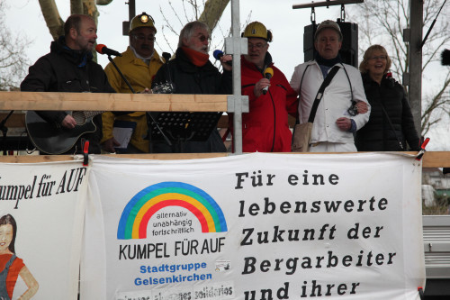 Monika Gärtner-Engel aktiv für die Anliegen der Bergleute