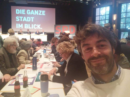 Nils Kramar, Delegierter auf dem SPD Landesparteitag am 02.11.2019