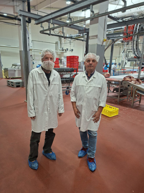 Besuch mit Dieter Vibranz bei der Mecklenburger Biofleischveredlungs GmbH in Waren(Müritz)