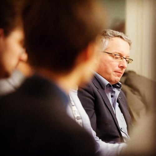 Bei einer Podiumsdiskussion der Jungen Union