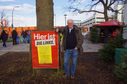 In Langenhorn "bei der politischen Arbeit"