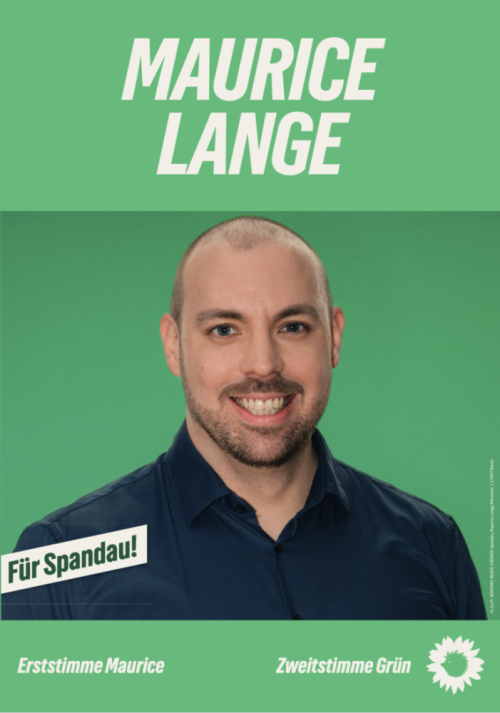 Wahlplakat Spandau 2026