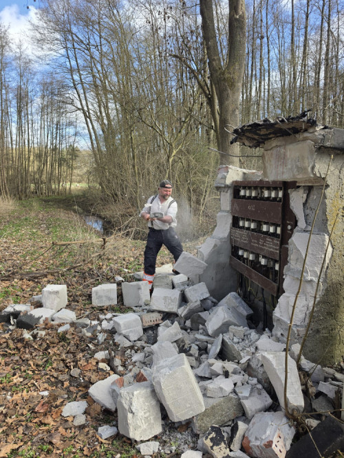 Manchmal muss etwas Altes weg, damit Neues entstehen kann.