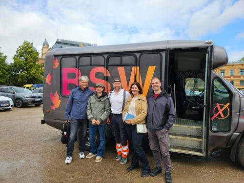 Unterwegs mit dem BSW-Bus