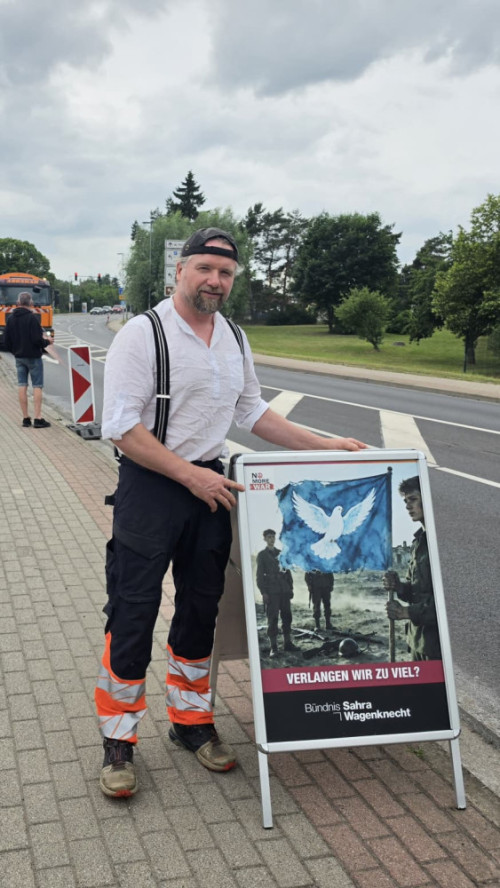 Friedensaktion „Wollen wir zu viel?"