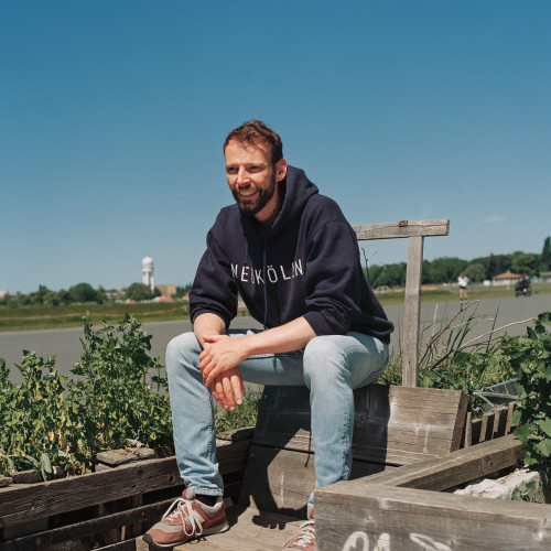 An einem meiner Lieblingsorte: dem Tempelhofer Feld