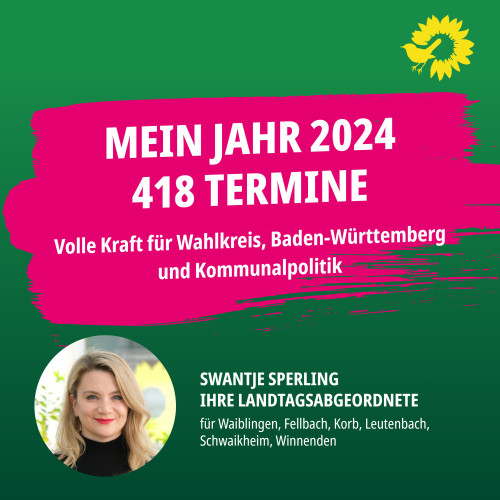 Jahresrückblick 2024 - politischer Rechenschaftsbericht