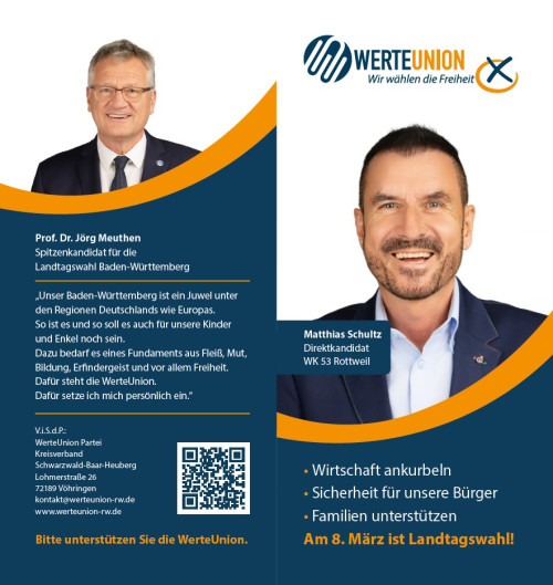 Wahlflyer Seite 1