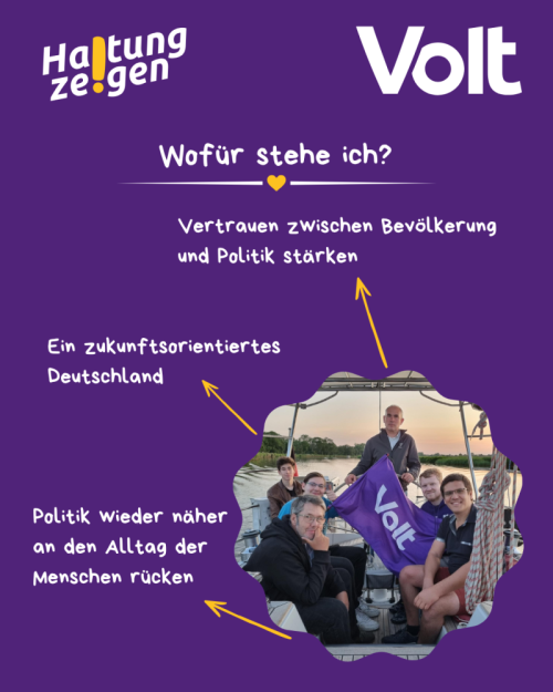 Wofür stehe ich?