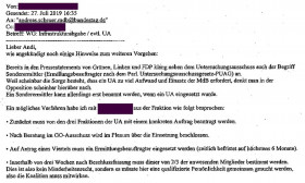 Interne Mail des BMVI an Minister Scheuer vom 27. Juli 2019 (Teil 1)