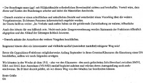 Interne Mail des BMVI an Minister Scheuer vom 27. Juli 2019 (Teil 2)