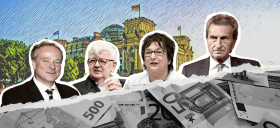 Dirk Niebel, Joschka Fischer, Brigitte Zypries, Günther Oettinger Dirk Niebel, Joschka Fischer, Brigitte Zypries, Günther Oettinger