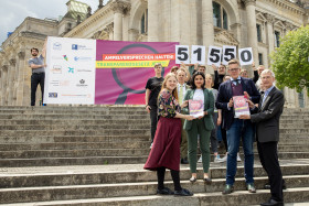 Übergabe einer Petition