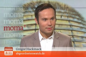Gregor Hackmack im Morgenmagazin (Screenshot)